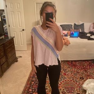 Colorful free people shirt!